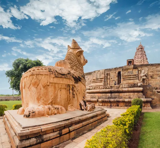 Preserving Tamil Heritage Temple Nandi